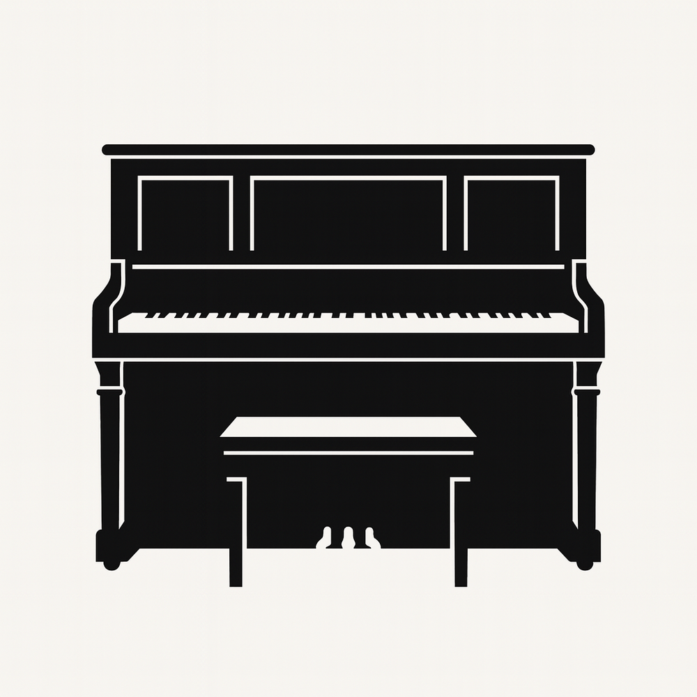 Upright piano